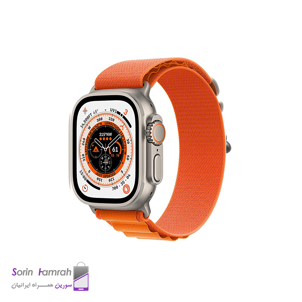اپل واچ اولترا 49mm بدنه تیتانیوم